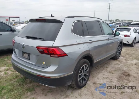 2020 Volkswagen Tiguan 2.0T Se/2.0T Se R-Line Black/2.0T Sel из США, поврежденный, VIN 3VV3B7AX7LM035035